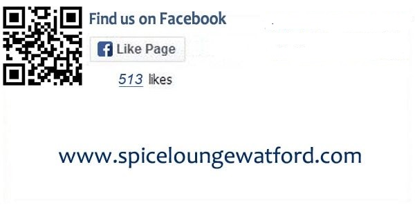facebook profile link of Spice lounge restaurant